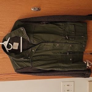 Ashley by 26 International khaki Green jacket. Large